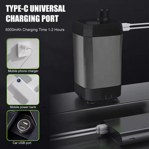 Bomba de Ducha Portátil Recargable de 6000mAh para Camping con Pantalla LED Inteligente, Kit Impermeable para Exteriores para Campistas, Venta al Por Mayor - Product Image 2