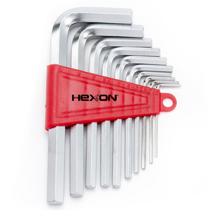 10pcs Multi Bike Bicycle Repair Hand Tool Kit Metric <strong>Torque</strong> Short Arm L sharp Handle Allen Hexagon Hex <strong>Key</strong> Wrench <strong>Set</strong> - Product Image 2