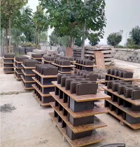 4-35 Concrete Brick Making Machine Price Semi-automatic Cement Hollow Block Making Machine