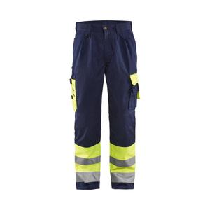 BLAKLADER - 158418603389C46 Pantalon haute visibilité Jaune/Bleu marine-EAN 7330509204429 HI-VIS WORKWEAR - Product Image 1