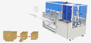 <span class=keywords><strong>Carton</strong></span> erector giải nén dưới niêm phong phim hoạt hình niêm phong máy đóng gói tự động dòng cho trường hợp/hộp <span class=keywords><strong>carton</strong></span> trường hợp erector - Product Image 2