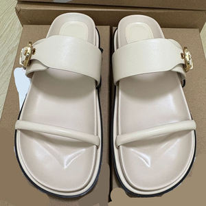 <span class=keywords><strong>2026</strong></span> Yaz Kalın Tabanlı Terlikler Dış Mekan Modası Büyük Beden Hafif Kaymaz Plaj Açık Burunlu Düz Tabanlı Kadın Sandaletleri - Product Image 6