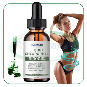 Ausreson OEM Private Label Minuman Klorofil Cair Grosir Suplemen Organik 5000ml Cairan Klorofil - Product Image 1