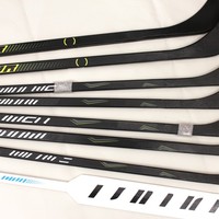 Stik Hoki Es Berkualitas Tinggi Warna Hitam Low Kick 100% Serat Karbon Harga Terjangkau untuk Dijual OEM ODM