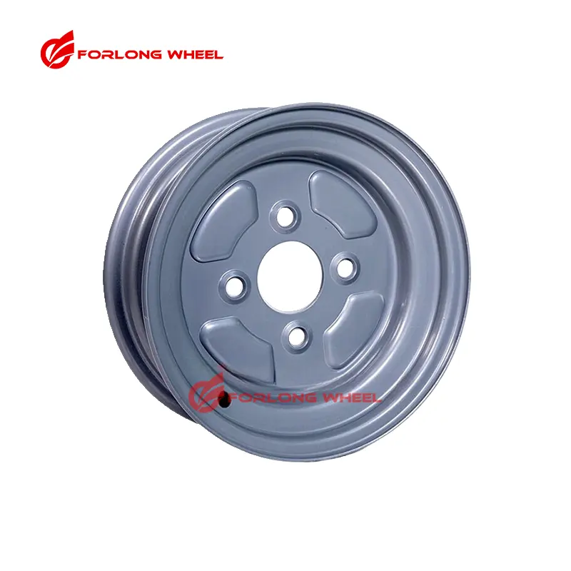 FORLONG 10in 3.50x10 10 ''PCD 98 4X101.6 4-101.6-66.7 ล้อรถพ่วงสําหรับ 4.50-10 5.00-10 145R10 145/80R10