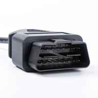 Cable hembra a OBD2 para diagnóstico de coche, RS232 Serial VGA DB9