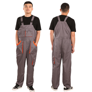 Pantaloni con bretelle da <span class=keywords><strong>lavoro</strong></span> T/C tuta da uomo con bretelle da uomo di nuova <span class=keywords><strong>moda</strong></span> di Design generale per lavorare - Product Image 1