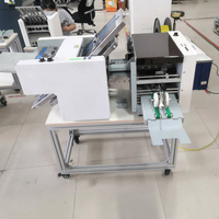 Machine de pliage automatique de bureau 4+2 pour papier A3, déplieuse de prospectus et de brochures, 4 plateaux, plieuse transversale de dépliants et de manuels, machine de pliage transversal de papier A4