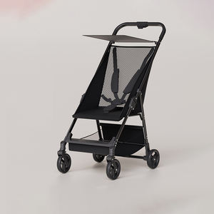 <span class=keywords><strong>Poussette</strong></span> pliable de luxe <span class=keywords><strong>2</strong></span> en 1 pour bébé <span class=keywords><strong>Poussette</strong></span> de voyage compacte et légère - Product Image 2