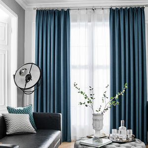 <span class=keywords><strong>Tende</strong></span> di lusso per il soggiorno <span class=keywords><strong>tende</strong></span> pieghettate oscuranti in tessuto personalizzato - Product Image 2