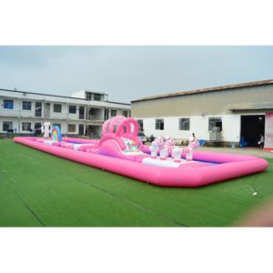 NOUVELLE grande <span class=keywords><strong>piscine</strong></span> gonflable personnalisée avec parcours d'obstacles gonflable à l'eau impression numérique commerciale 1 pièce 5-10 - Product Image 2