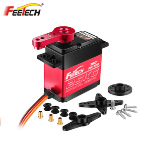 Feetech FT6325M 25KG ตัวเข้ารหัสแม่เหล็ก 360 องศา °   เซอร์โวดิจิตอล เกียร์เหล็กแรงบิดสูงสำหรับรถ RC เรือครอว์เลอร์ K141 - Product Image 1
