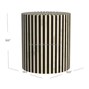 KISWAH CRAFT, mesa de centro con incrustaciones de hueso de diseño moderno de lujo, muebles para el hogar al mejor precio - Product Image 3