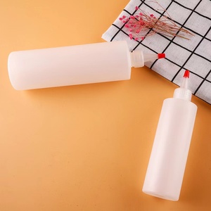 HDPE Plastic Squeeze <strong>Dropper</strong> <strong>Bottles</strong> 60ml 120ml 250ml 500ml Empty Food Oil Water Hair Juice Lotion Twist Top Cap Packaging - Product Image 3