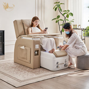 Gefragte Pediküre-Stühle Luxus-Spa-Möbel Fußpediküre-Stühle mit Wimpernverlängerung All-in-One Elektrisches Pediküre-Massage-Sofa - Product Image 2