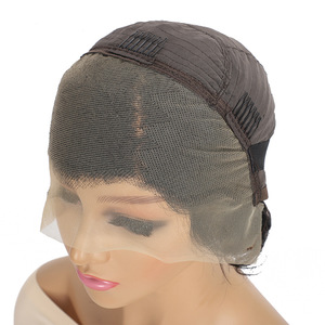 Cency Hot Dyed Minimalist No Skin Color Restrictions Shanghai Hair BoBo Real Hair Bandeau en dentelle pour femmes - Product Image 4