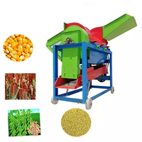 Batteuse multi-cultures Strosen/petit Mini Sorgho Orge Millet Soja Blé Sarrasin Avoine Batteuse Et Décortiqueur
