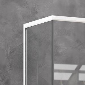 Kamalu KE-1000B 70x80 Cabine de douche coulissante double blanc mat - Product Image 4