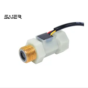G1/2 Flow Sensors Magnetic Flow Switch For Water Pump DC3-24V Hall Effect Magnetic Water Flow Sensor