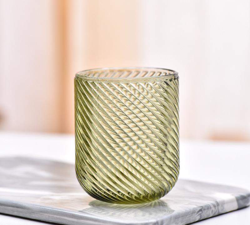 Bicchiere verde piccolo per bevande