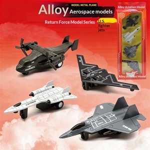 Juego de 4 Aviones de Juguete de Aleación, Modelo Jian20, Helicóptero, Avión de Combate MB310, Caja de Color - Product Image 6