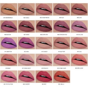 Lápiz Labial de Lujo Mate con Brillo, de Alta Calidad, con Logotipo Personalizado, Resistente al Agua, de Larga Duración, 64 Colores, Venta al Por Mayor - Product Image 4
