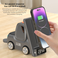 Chargeur sans fil 5 1 pour téléphone pour montre pour charge rapide Support de voiture Station d'accueil Écouteurs mobiles avec haut-parleur