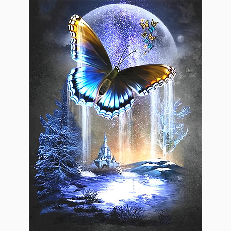 Papillon et Lune