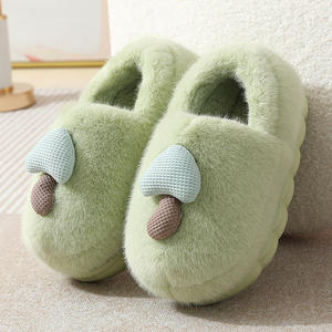 Chaussons d'intérieur pour femmes 2024 à talon épais, doux et confortables pour l'hiver, semelle extérieure en EVA amortissante pour l'été et l'automne - Product Image 6