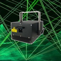 Láser de Escenario de Aluminio con Más de 200 Efectos Integrados, Láser de Haz de Animación 3D para Espectáculos, Teatro, Eventos, DJ, Club, Fiesta, Discoteca, Boda