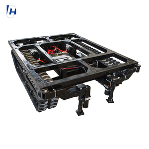 โครงยางไฟฟ้ารางเหล็กขนาดเล็กช่วงล่างสำหรับรถขุดแท่นขุดเจาะขนาดเล็ก - Product Image 1