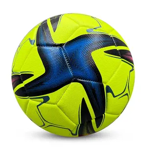 Soccer Manufacturer High Quality Eco-friendly Soccer Ball Leather Football PVC PU laminated soccer