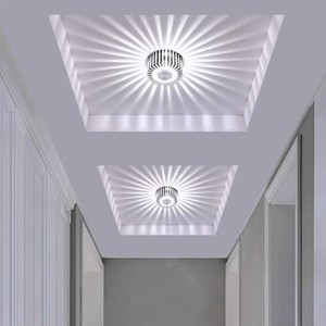 Lámpara de Pared LED con Diseño Moderno y Creativo de Girasol, Control Remoto, Montaje en Superficie, para Pasillo, Sala de Estar y Dormitorio - Product Image 1