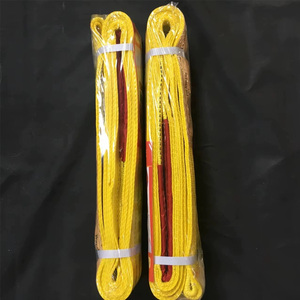 1t 2t 3t 5t 6t 8t 10t 15t生地リフティングポリエステルフラットウェブスリングウェビングスリングベルト - Product Image 3