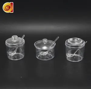 Großhandel transparent kunststoff zucker schalen