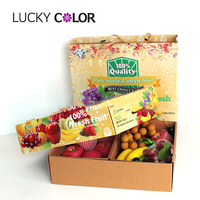 Custom Groente Kartonnen Doos Fruit Verpakking Dozen Tomaat Verpakking Golfkarton Doos