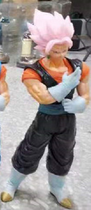 33CM PVC Vegeta modello 4 stili di cartone animato statua giocattolo blu/<span class=keywords><strong>rosa</strong></span>/nero/capelli gialli per <span class=keywords><strong>Anime</strong></span> giappone - Product Image 5