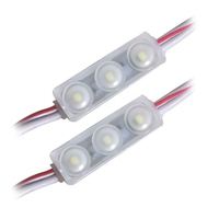 Module LED à injection ultrasonique 2835 12V de haute qualité, mini, étanche IP68, haute intensité, CRI80, pour utilisation extérieure, boîte à lumière bleue