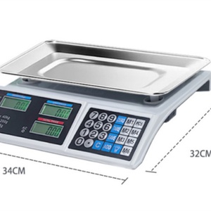 Balance électronique, petite balance de plateforme, spécialisée pour la vente de légumes, balance de pesage - Product Image 2