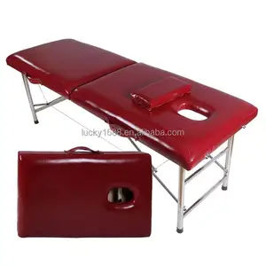 Wholesale beauty salon modern furniture full body spa folding pedicure table facial therapy massage bed