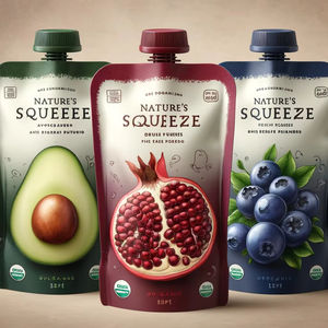 Sacs en plastique personnalisés de 100 ml, 250 ml, 500 ml avec bec verseur pour boissons, eau, <span class=keywords><strong>jus</strong></span> de fruits - Product Image 3