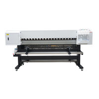 Audley 1,8 m 3,2 M I3200 Velocidad rápida Gran formato Eco Solvente Flex Banner Vinilo Lienzo Impresora Plotter Buen precio