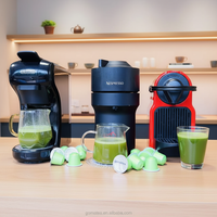 Capsules de café matcha, portions individuelles, capsules de thé vert matcha compatibles avec Nes Presso Original