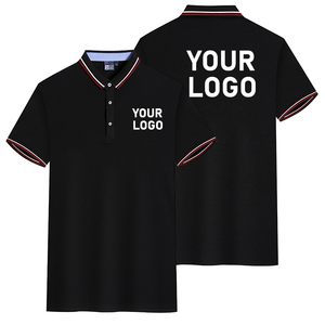 เสื้อโปโลผ้าไหมน้ำแข็งแบบเรียบสำหรับผู้ชายและผู้หญิง คุณภาพสูง ปักโลโก้ตามสั่ง ปี 2024 มีกระเป๋า ผลิตโดยผู้ผลิตเสื้อโปโล - Product Image 1
