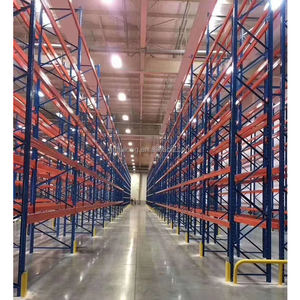 भारी शुल्क 5 परत स्टील जंग संरक्षण औद्योगिक गोदाम भंडारण रैकिंग चयनात्मक पैलेट रैक - Product Image 2