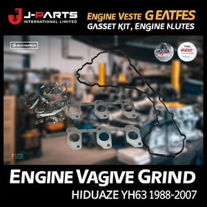 Kit de joints, jeu de joints de soupapes de moteur pour Toyota HIACE YH63 1988-2007 - Product Image 3