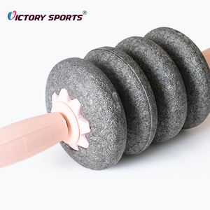 <span class=keywords><strong>2</strong></span> en 1 Portable Trigger Point Body Muscle Roller Masaje Stick para cuello espalda pie - Product Image 4