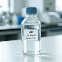 Méthanol de haute pureté CAS 67-56-1, qualité industrielle, liquide transparent, faible humidité, approvisionnement en vrac pour la synthèse chimique
