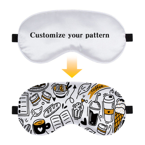 Antifaz para Dormir Personalizado con Logotipo por Sublimación, Unisex, Súper Suave, Ajustable, para Uso Nocturno en Casa o <span class=keywords><strong>de</strong></span> Viaje - Product Image 1
