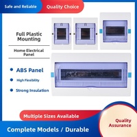 Boîte de distribution de type ouvert, étanche, pour usage domestique, petite boîte électrique, boîte de commande électrique, boîte de circuit avec disjoncteur